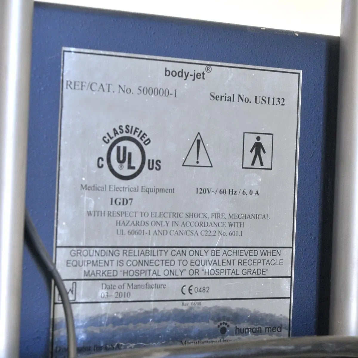 2010 Human Med Body-Jet Lipoplasty Cannulae Cannula Body Contouring System Sol International Medical