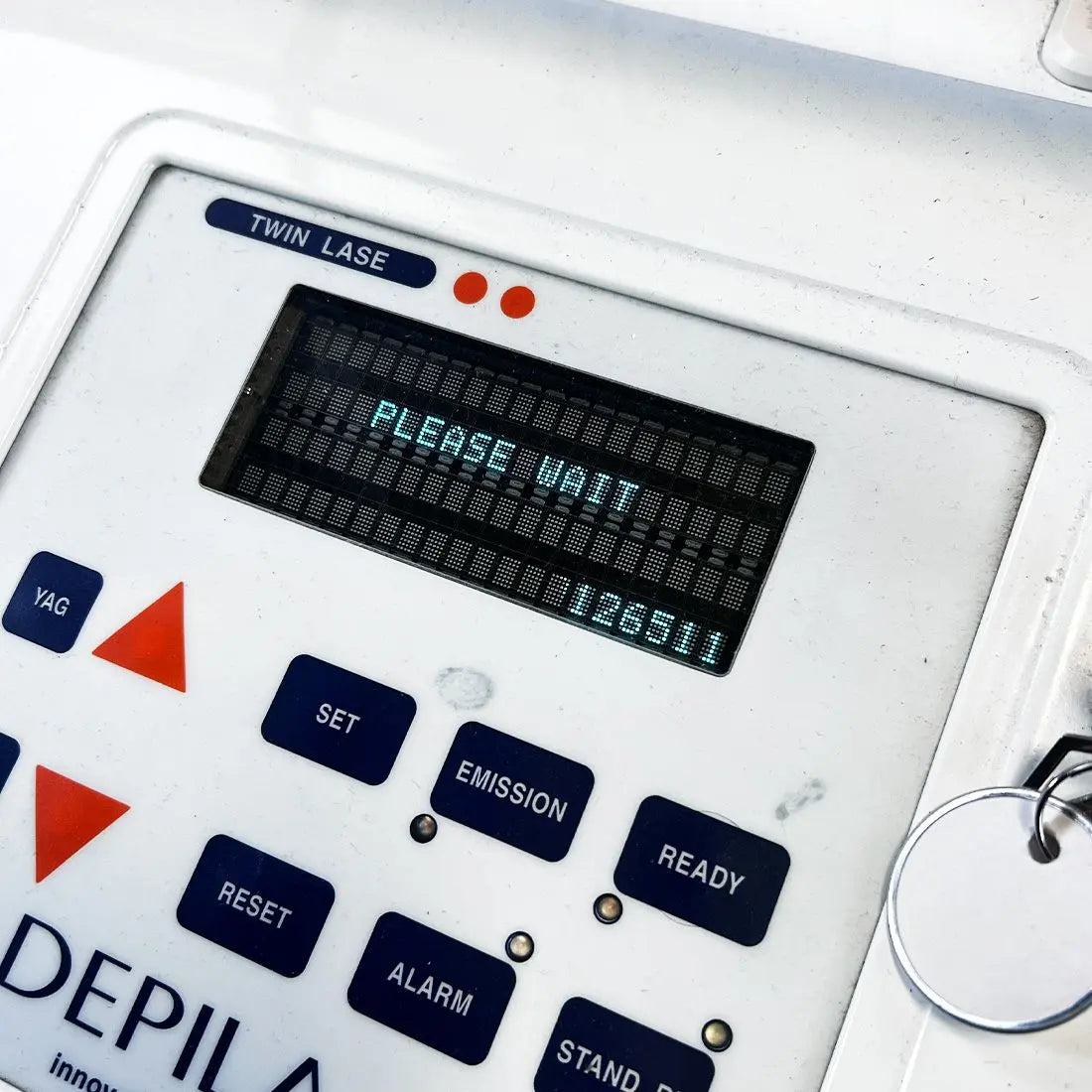 2002 Depilase Twin Laser Ultrawave 11 With YAG and Alex Handpiece Sol International Medical
