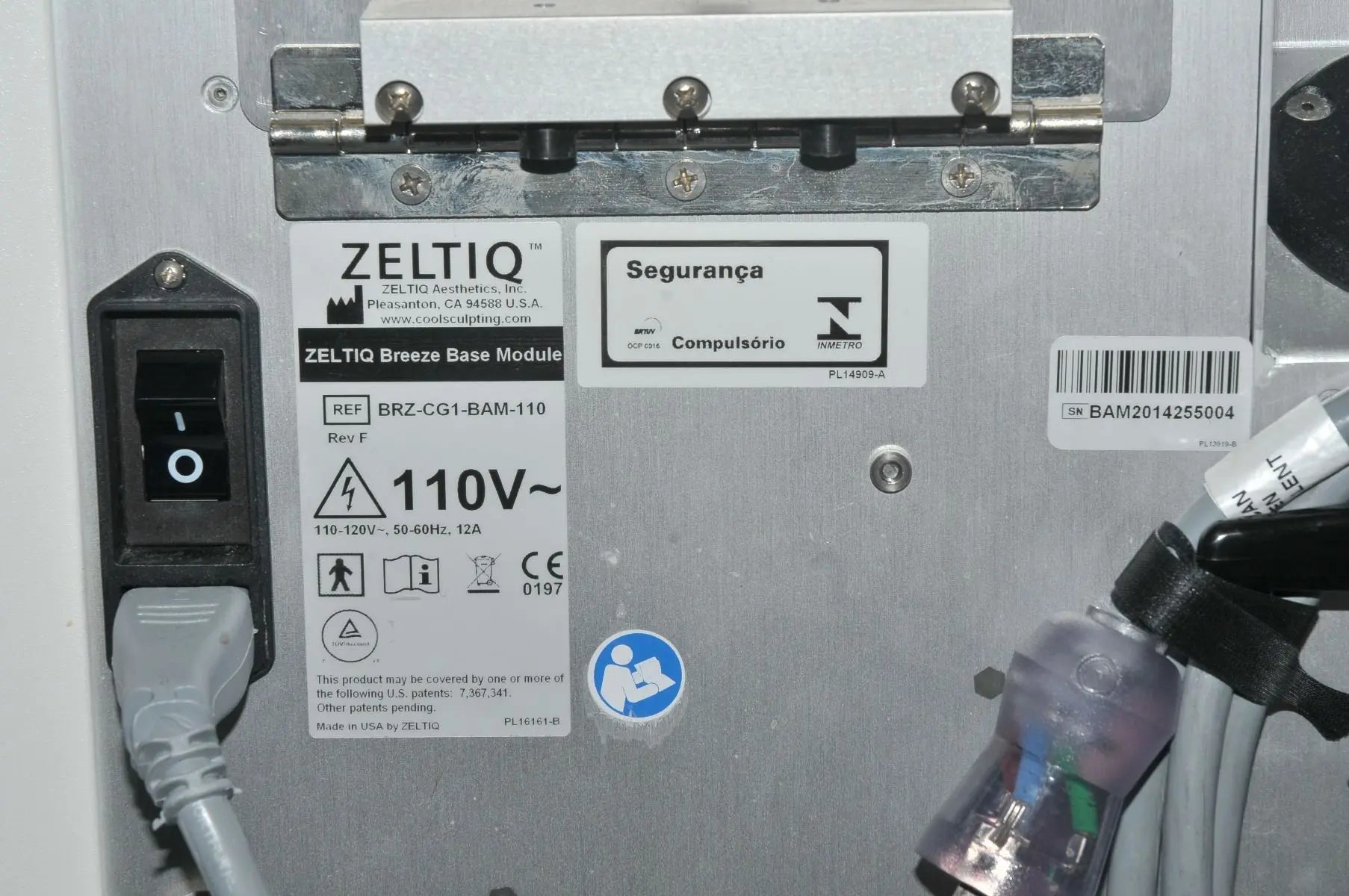 2014 Zeltiq CoolSculpting Body Contouring Cryolipolysis Fat Reduction System Zeltiq