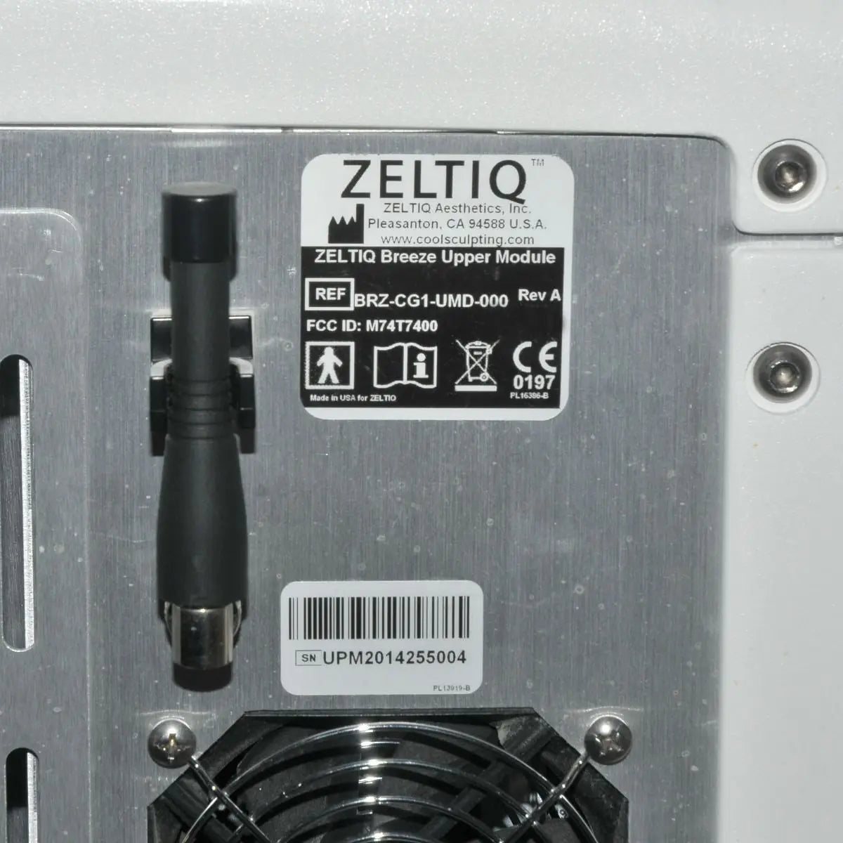 2014 Zeltiq CoolSculpting Body Contouring Cryolipolysis Fat Reduction System Zeltiq